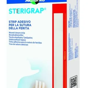 MASTER-AID STERIGRAP STRIP ADESIVO SUTURA FERITE 100X12 MM 6 PEZZI