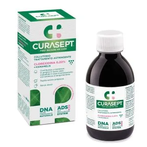 CURASEPT COLLUTORIO ADS DNA TRATTAMENTO ASTRINGENTE 200 ML + CAMPIONE OMAGGIO DENTIFRICIO ASTRINGENTE 6 ML