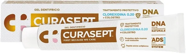 CURASEPT GEL DENTIFRICIO ADS DNA TRATTAMENTO PROTETTIVO 75 ML