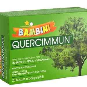 QUERCIMMUN BAMBINI 20 BUSTINE OROSOLUBILI