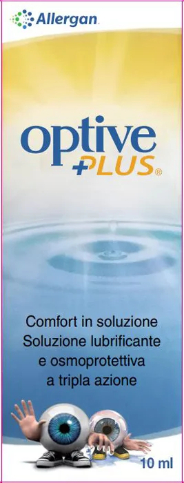 OPTIVE PLUS SOLUZIONE OFTALMICA 10 ML