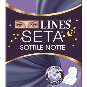 LINES SETA SOTTILE NOTTE CON ALI 14 PEZZI