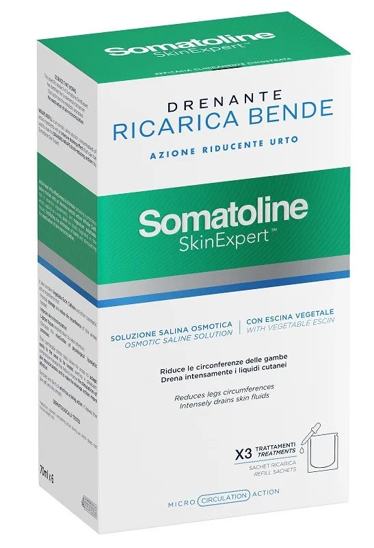 SOMATOLINE SKIN EXPERT BENDE SNELLENTI DRENANTI STARTER KIT
