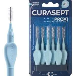 CURASEPT PROXI P11 AZZURRO/LIGHT BLUE 6 PEZZI