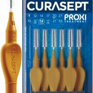 CURASEPT PROXI T14 OCRA/DARK GOLD 6 PEZZI