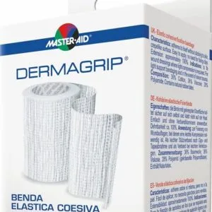 BENDA MASTER-AID DERMAGRIP COESIVA M 4X12 CM 1 PEZZO