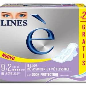 LINES E' ALI CARRY PACK 9 + 2 PEZZI