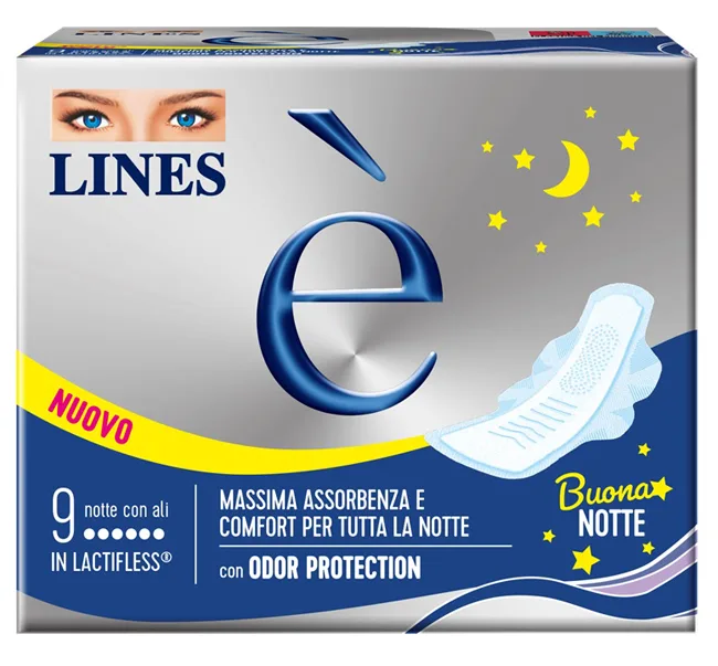 LINES E' NOTTE CARRY PACK 9 PEZZI