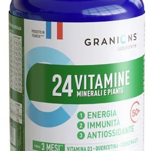 GRANIONS 24 VITAMINE MINERALI E PIANTE 90 COMPRESSE