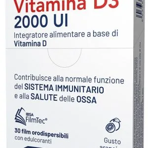 VITAMINA D3 IBSA 2000 UI 30 FILM ORODISPERSIBILI