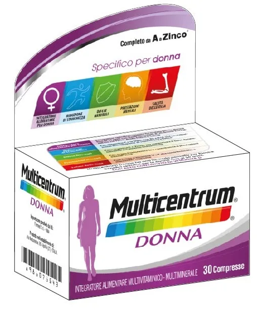 MULTICENTRUM DONNA 30 COMPRESSE