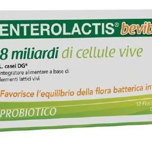 ENTEROLACTIS BEVIBILE 12 FLACONCINI X 10 ML
