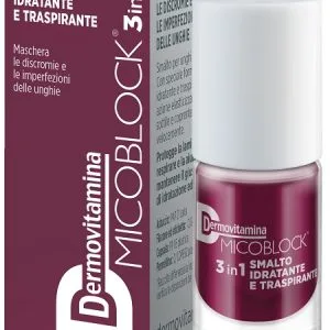 DERMOVITAMINA MICOBLOCK 3IN1 SMALTO IDRATANTE TRASPIRANTE PRUGNA 5 ML