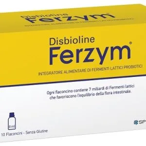 DISBIOLINE FERZYM 10 FLACONCINI DA 8 ML