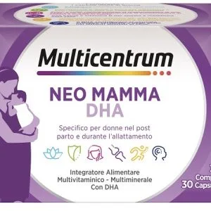 MULTICENTRUM NEO MAMMA DHA 30 COMPRESSE + 30 CAPSULE MOLLI