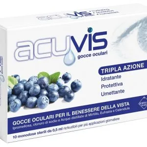 GOCCE OCULARI ACUVIS 10 FLACONCINI 0,5 ML