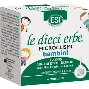 ESI LE DIECI ERBE 6 MICROCLISMI BAMBINI