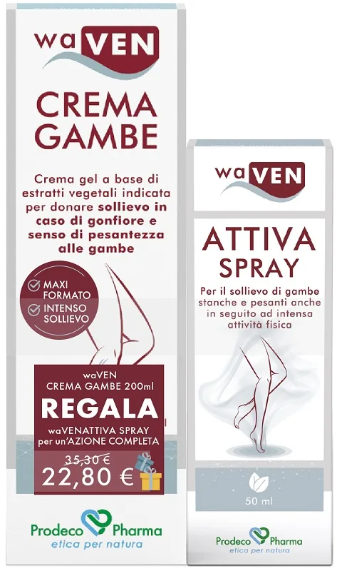 WAVEN CREMA GAMBE 200 ML