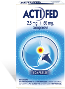 ACTIFED*12CPR 2,5MG+60MG