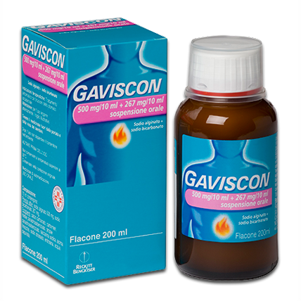 GAVISCON*OS 500MG+267MG/10ML