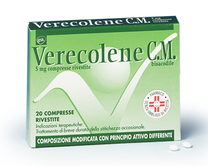 VERECOLENE CM*20CPR RIV 5MG
