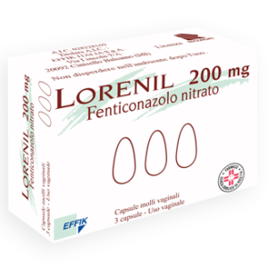 LORENIL*3CPS MOLLI VAG 200MG