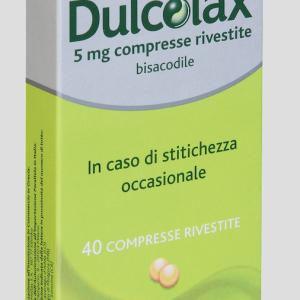 DULCOLAX*40CPR RIV 5MG