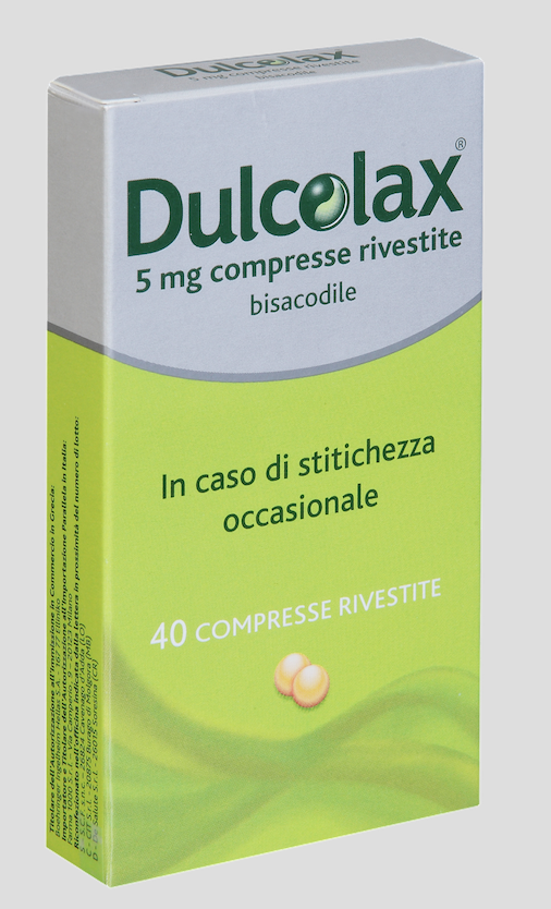 DULCOLAX*40CPR RIV 5MG