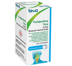 FLURBIPROFENE TE*OS SPRAY 15ML