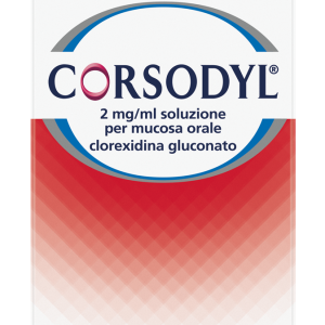 CORSODYL*SOLUZ 150ML 200MG/100