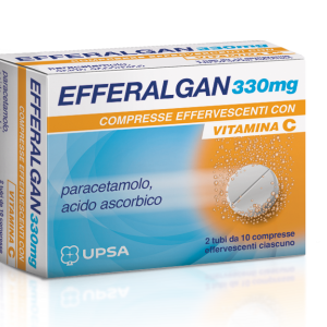 EFFERALGAN*20CPR EFF 330+200MG