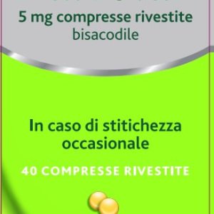 DULCOLAX*40CPR RIV 5MG