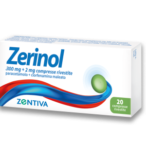 ZERINOL*20CPR RIV 300MG+2MG