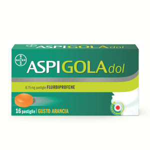ASPIGOLADOL*16PASTL 8,75MG