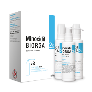 MINOXIDIL BIORGA*SOL CUT 3FL2%