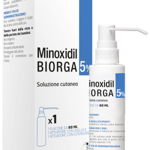 MINOXIDIL BIORGA*SOL CUT60ML5%