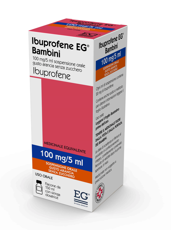 IBUPROFENE EG*BB 150ML ARANCIA